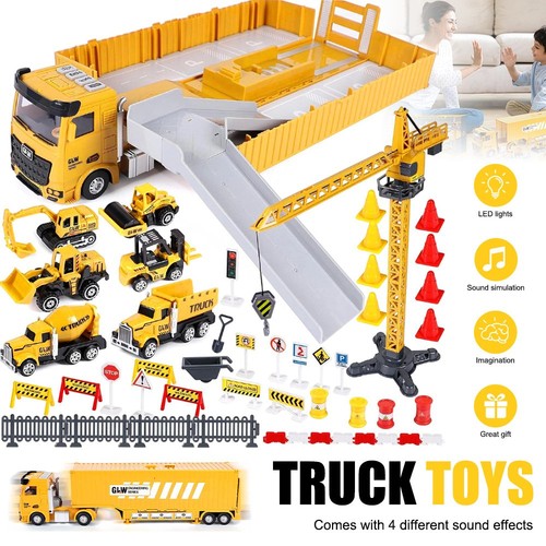 Construction transport truck - transport,