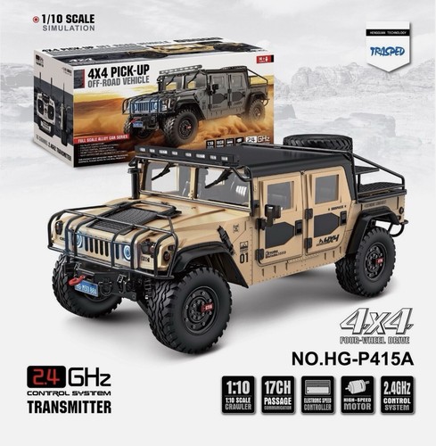 Hummer 4x4 truck full - 1/10,