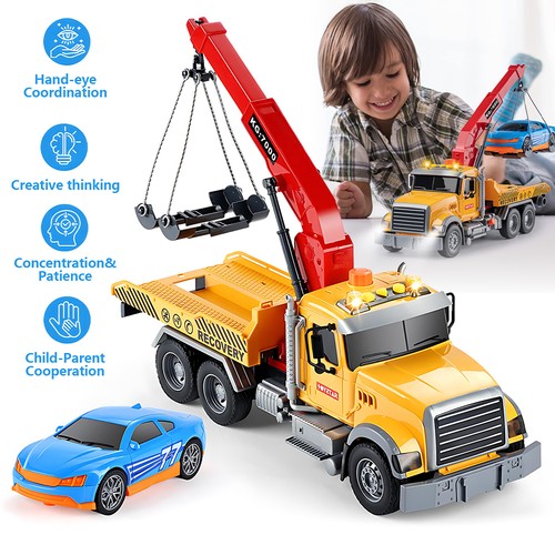 Large tow truck toy - large,