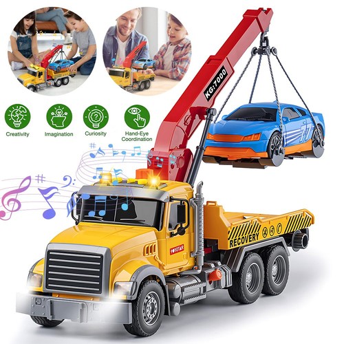 Recovery tow truck racing - racing, car