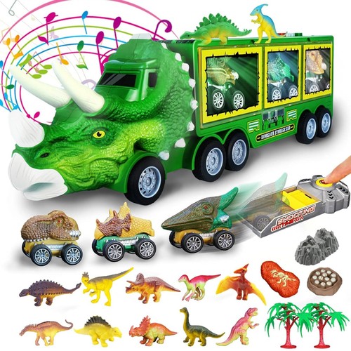 Kid dinosaur truck with - kid,