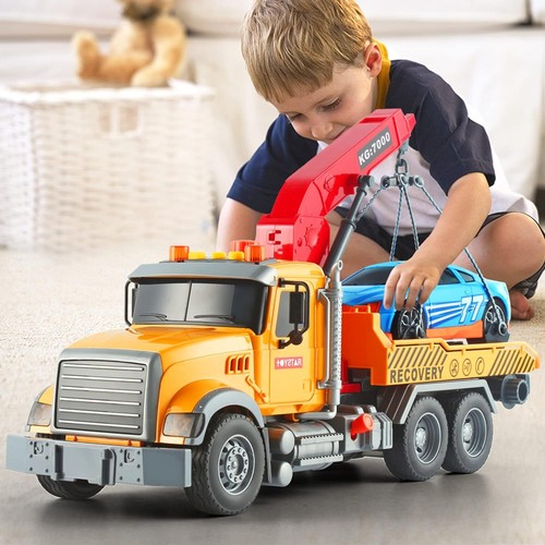 Kid wrecker rescue tow truck - kid,